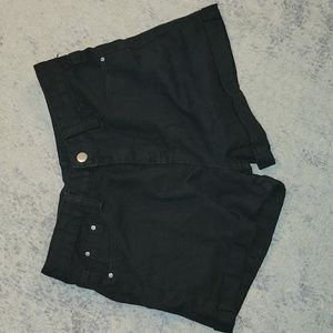 Zaful black Jean shorts